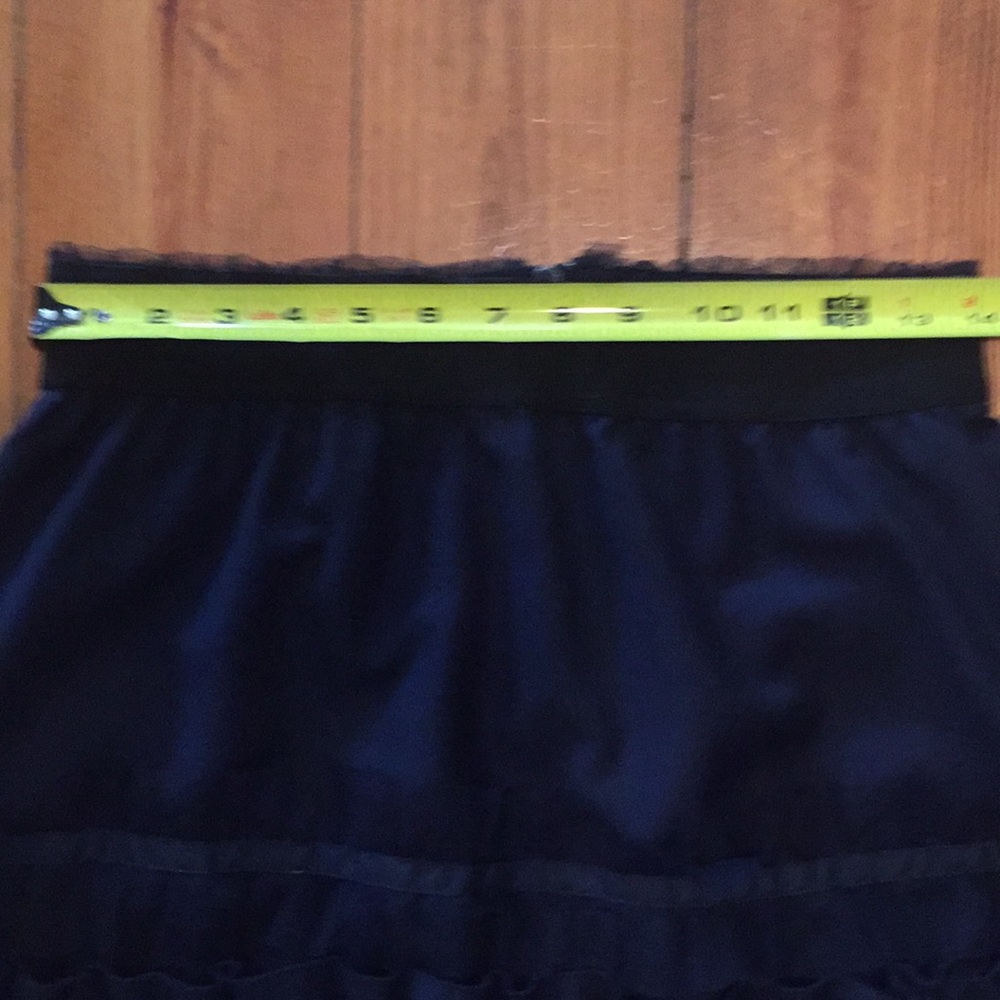 Navy Ruffle Skirt - Picture 4 of 5